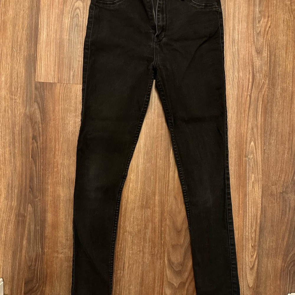 Abercrombie & Fitch Black High Rise Jeans